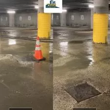 Commercial Interior Parking Garage Cleaning in Montreal